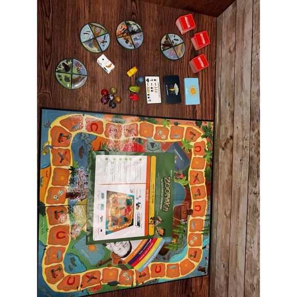 Zooreka Board Game COMPLETE Cranium 2006 Family Kids Animals Safari Zoo - Picture 3 of 6